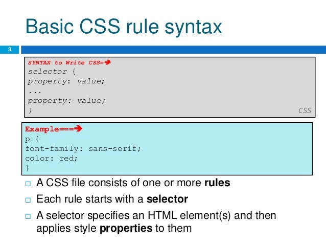 Css basic