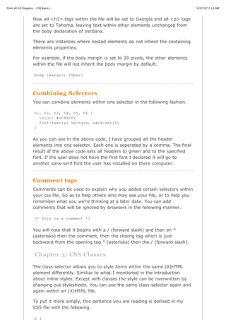 Css basics | PDF