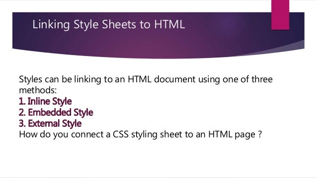 Css basics