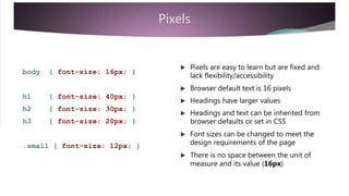 CSS Basics (Cascading Style Sheet) | PPTX