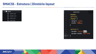 SMACSS - Estrutura | Diretório layout
 