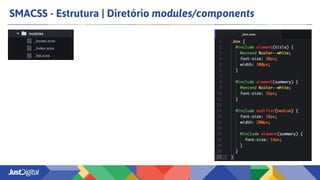 SMACSS - Estrutura | Diretório modules/components
 