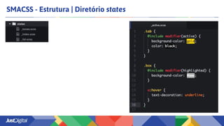 SMACSS - Estrutura | Diretório states
 