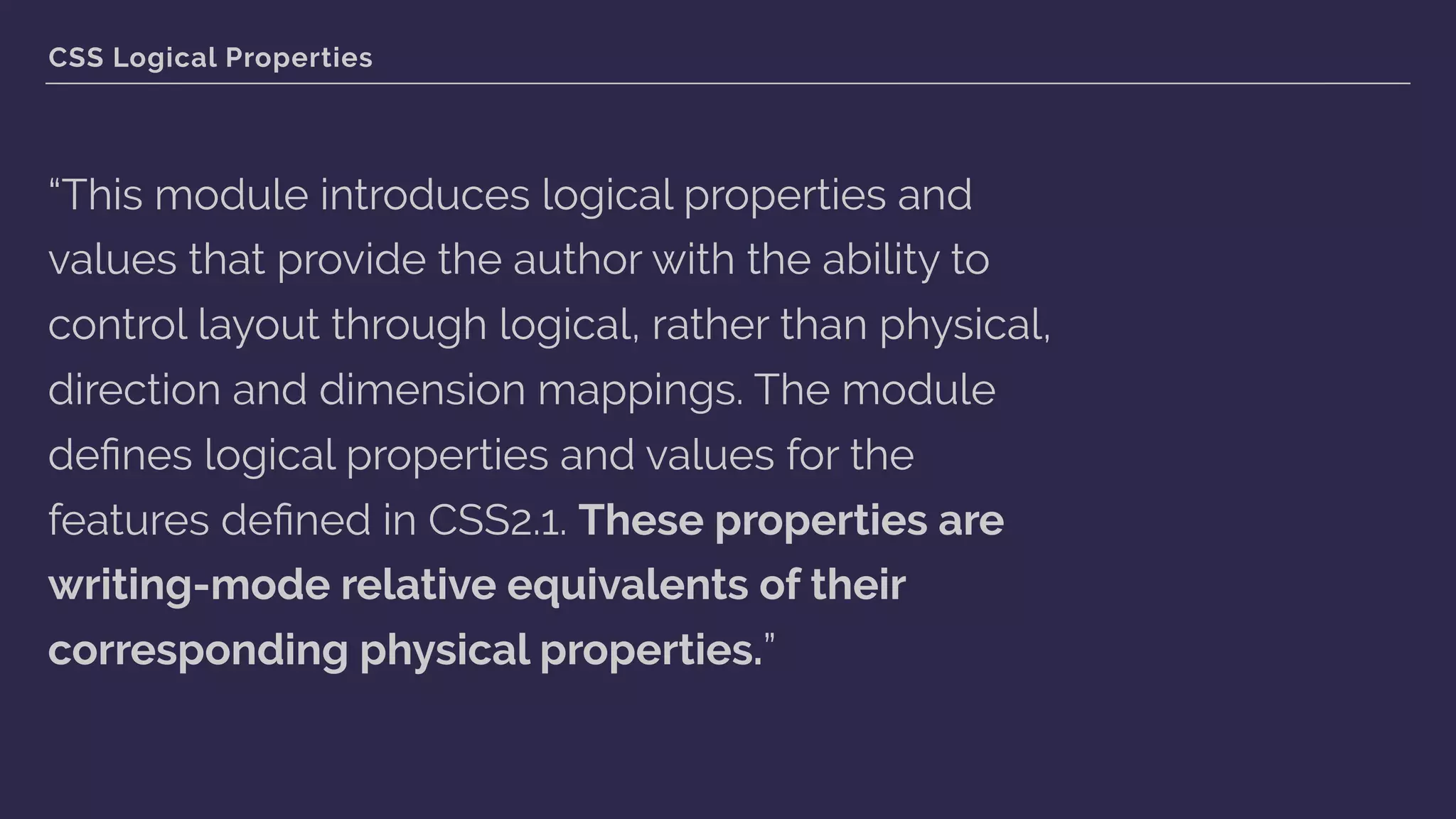 .grid {
display: grid;
grid-gap: 10px;
grid-template-columns: repeat(3,
150px);
grid-template-rows: repeat(3, 100px);
justify-content: end;
align-content: end;
}
https://codepen.io/rachelandrew/pen/pwyBpG
End
End
Start
Start
direction: ltr
 