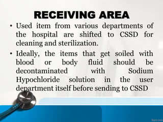 CSSD by Dr Zulfiquer Ahmed Amin | PPTX