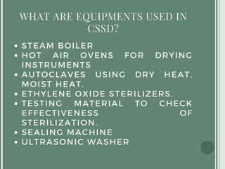 CSSD EQUIPMENT .. AS AN INCORPORATED UNIT INSIDE CLINICS AND MEDICAL ...
