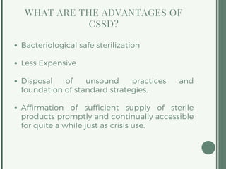 CSSD EQUIPMENT .. AS AN INCORPORATED UNIT INSIDE CLINICS AND MEDICAL ...