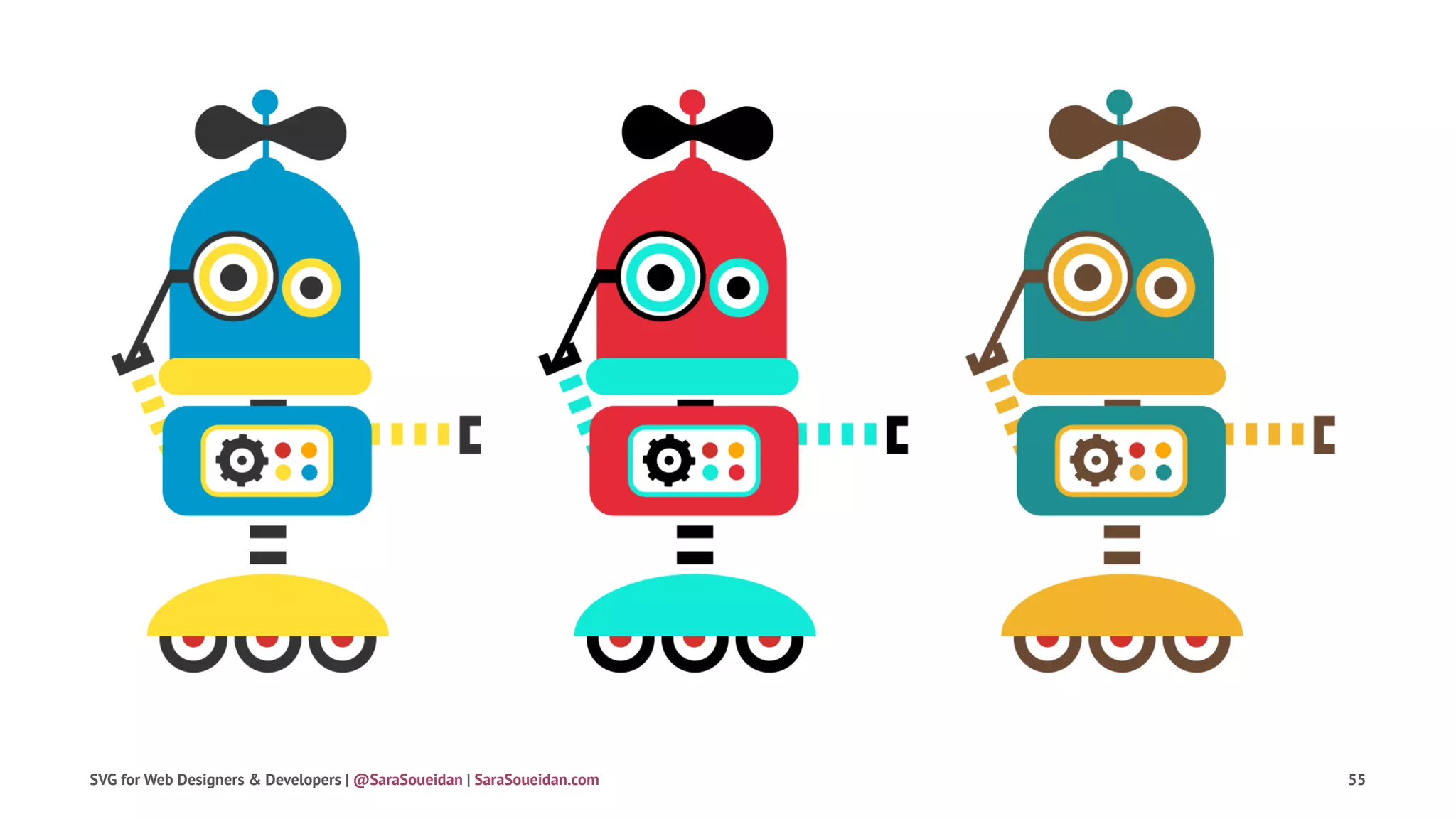 SVG for Web Designers & Developers | @SaraSoueidan | SaraSoueidan.com 55
 