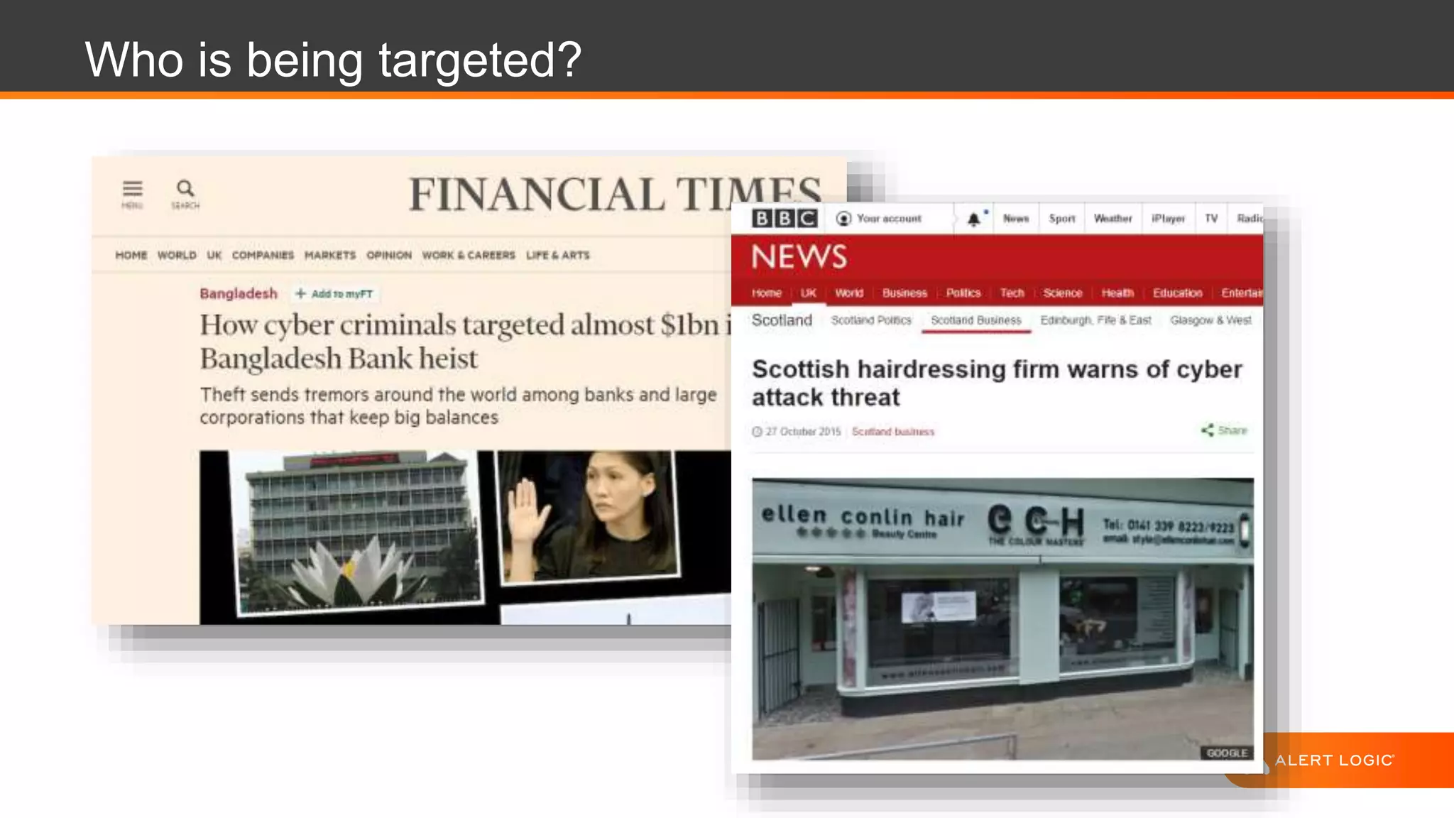 Who is being targeted?
 