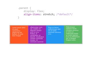 The Power of CSS Flexbox