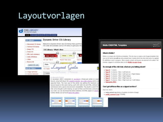 Css Frameworks - Ein Überblick (04/2008)