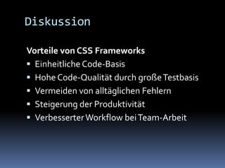 Css Frameworks - Ein Überblick (04/2008)