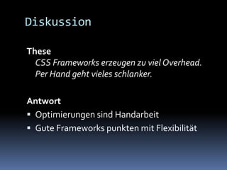 Css Frameworks - Ein Überblick (04/2008)