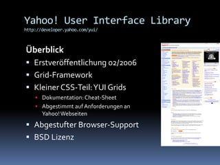 CSS Frameworks (09/2008)