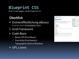 CSS Frameworks (09/2008)