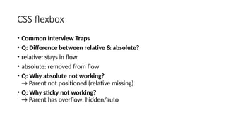 Interview Traps CSS fundamentafhdsafhgdsagjdsgjhgdjshfgdsls.pptx