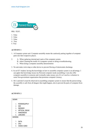 CSS G11 Module 2 Q1 TESDA Course For 2024 | PDF