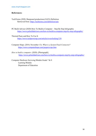 CSS G11 Module 2 Q1 TESDA Course For 2024 | PDF