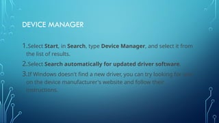 device driver computer system servicing.pptx