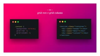 CSS Grid Layout na prática | PPTX