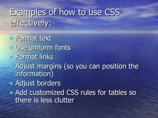 Information Group Css Css group | PPT