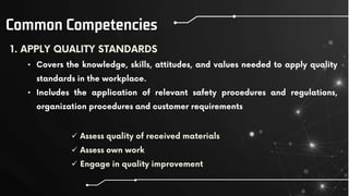 Common Competencies
•
•



 