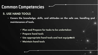 Common Competencies
•




 