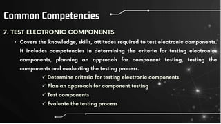 Common Competencies
•




 