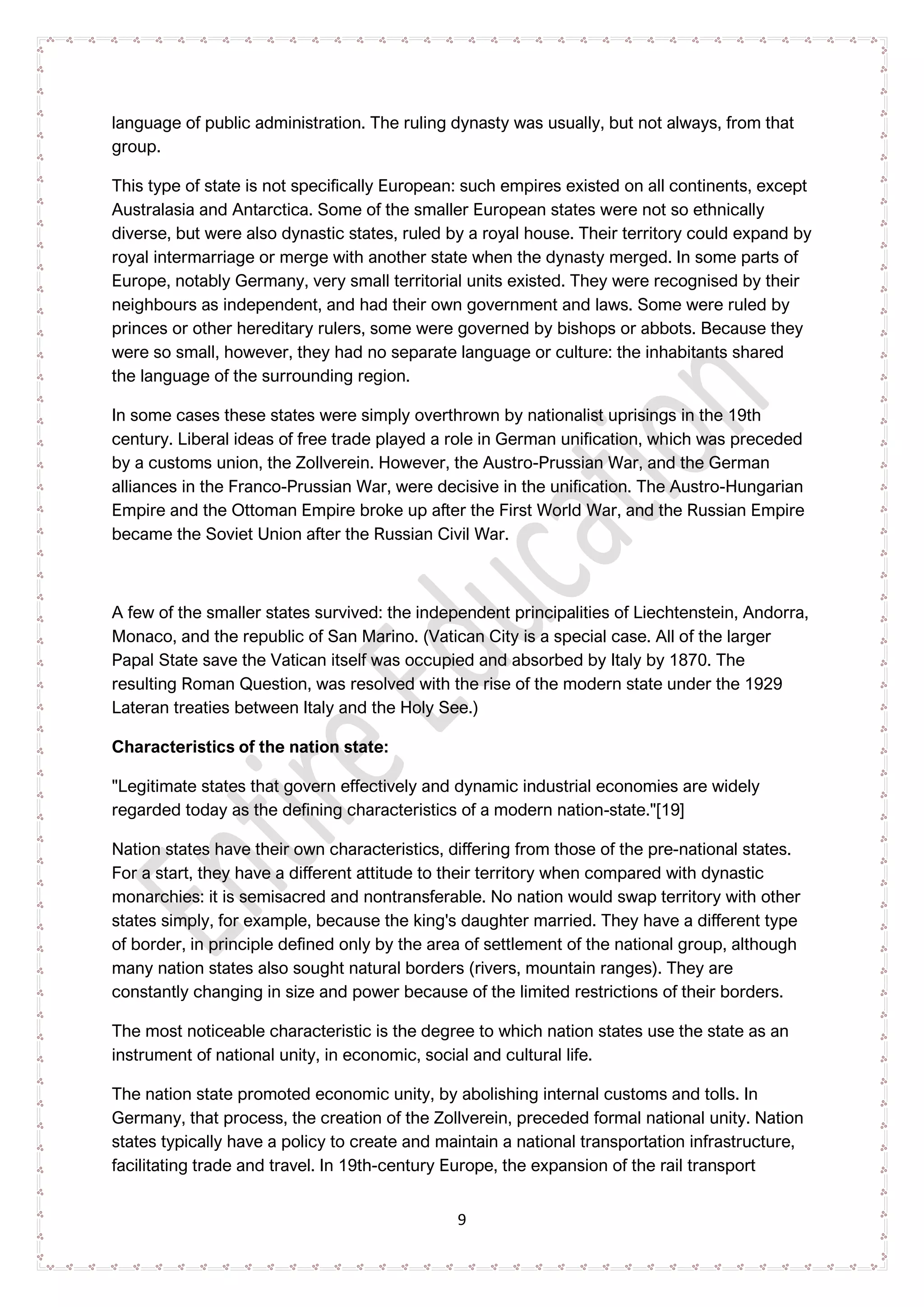 CSS International Relations 2 Notes | PDF