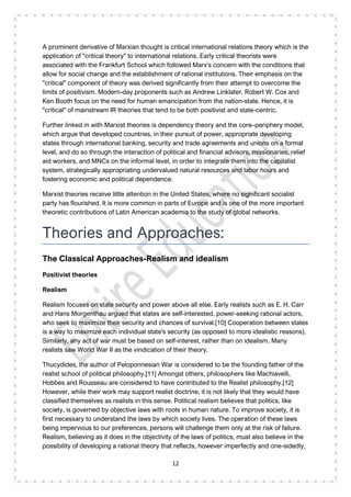 CSS International Relations 2 Notes | PDF