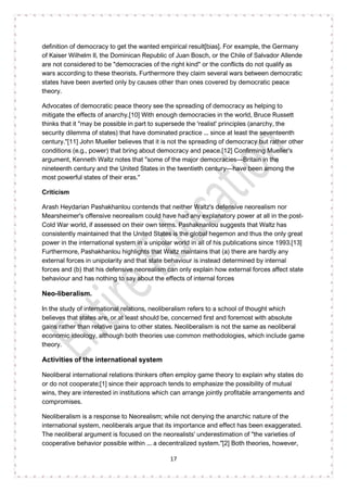 CSS International Relations 2 Notes | PDF