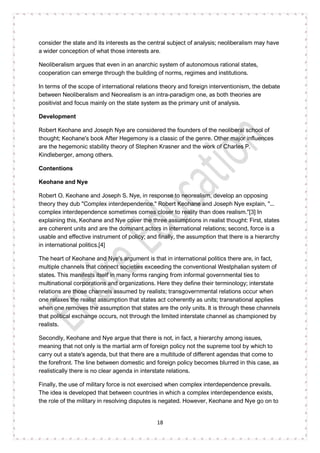 CSS International Relations 2 Notes | PDF