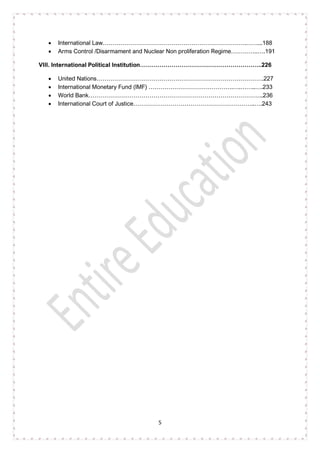 CSS International Relations 2 Notes | PDF