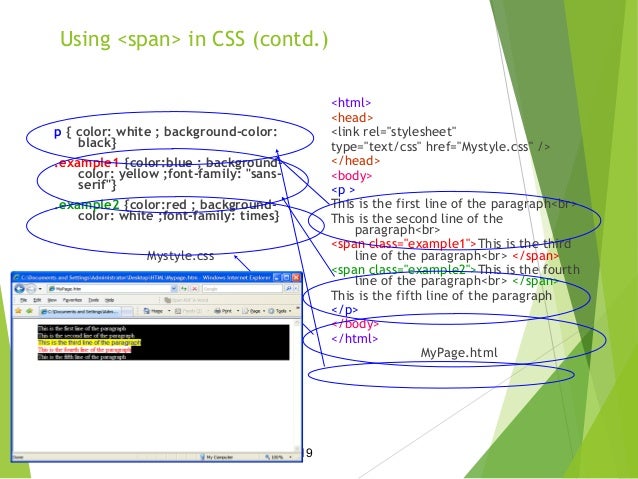 A quick guide to Css and java script