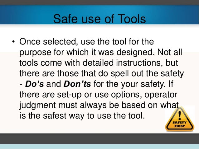 CSS L02 - Tool and Equipment in CSS