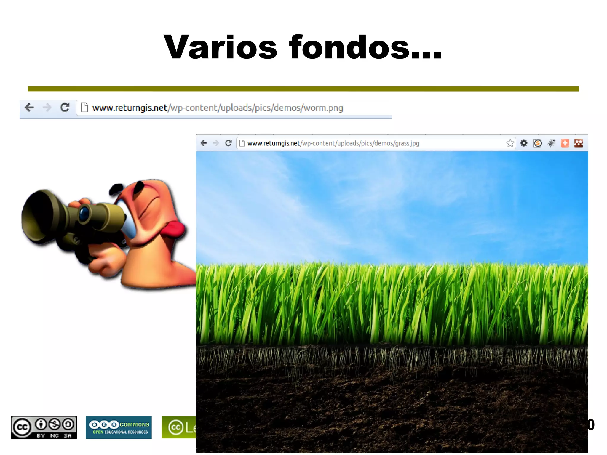 Varios fondos...




            CSS3   20
 