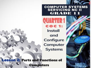CSS_Lesson 2.pptx parts and function of computers | PPT