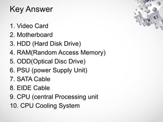 CSS_Lesson 3.pptx parts of system unit and function | PPTX | Computer ...