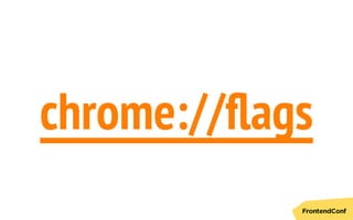 chrome://ﬂags
 