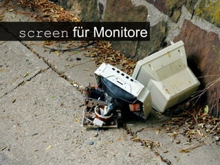 screen  für Monitore 