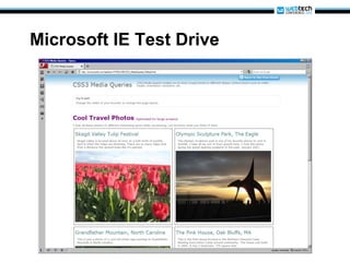 Microsoft IE Test Drive 