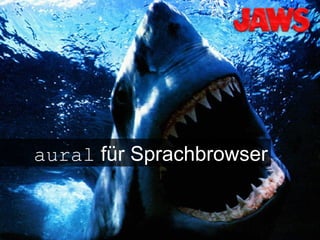 aural  für Sprachbrowser 