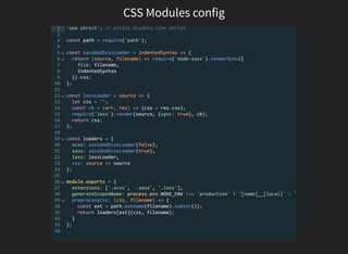 CSS Modules | PPT