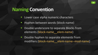Css naming conventions | PPT