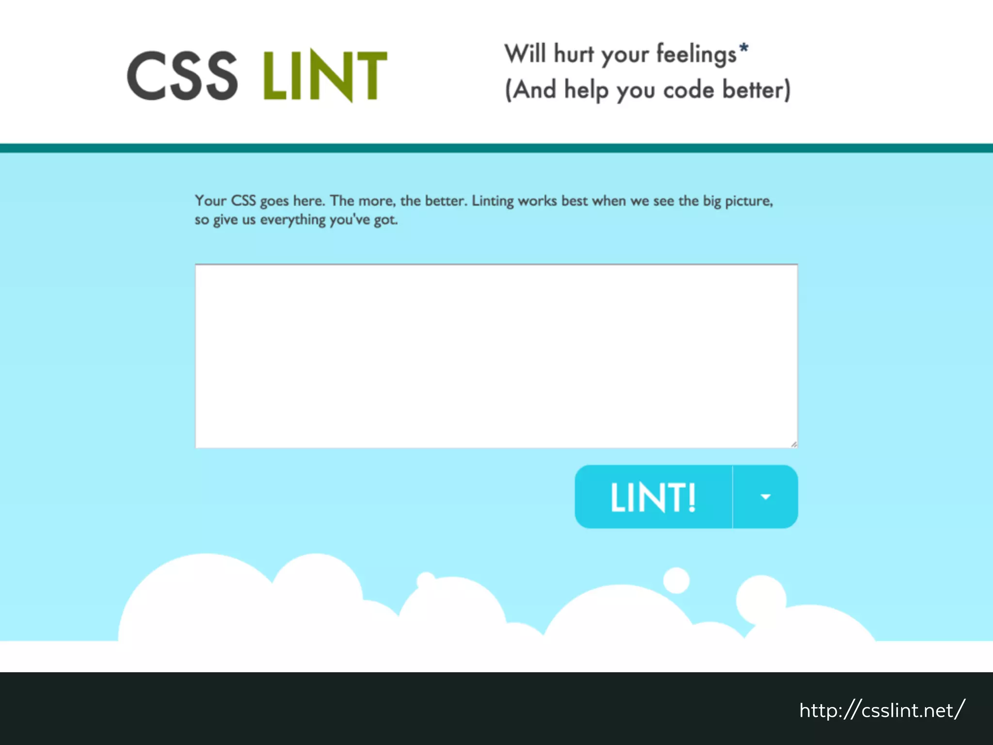 http://csslint.net/
 