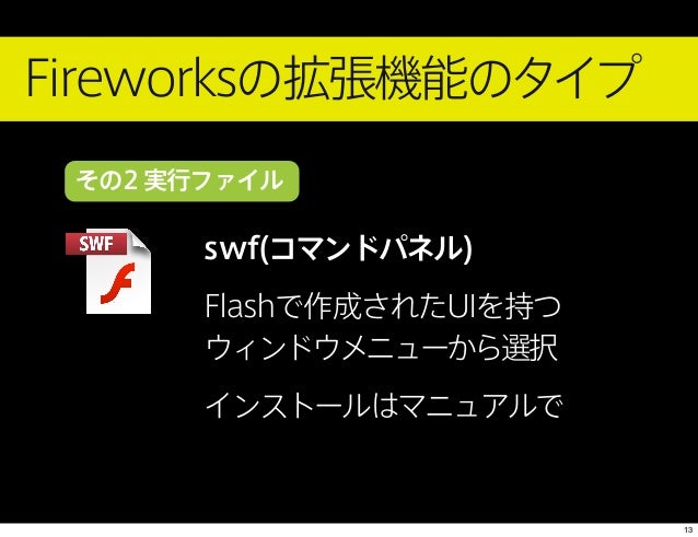 Fireworksの潜在能力を拡張機能で引き出そう