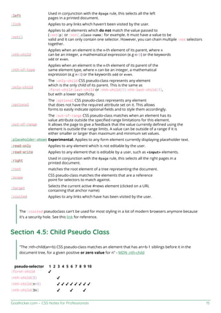 Css notes for professionals | PDF