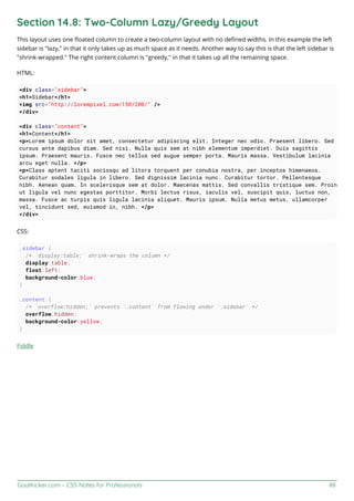 Css notes for professionals | PDF