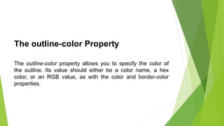 Css outlines | PPTX