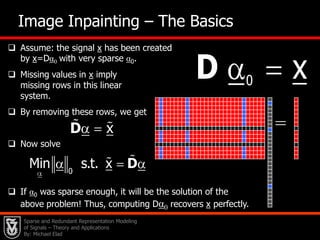 Hybrid Algorithms: StOMP, CoSaMP, Subspace Pursuit, Iterative Hard-Thresholding [2007-today].